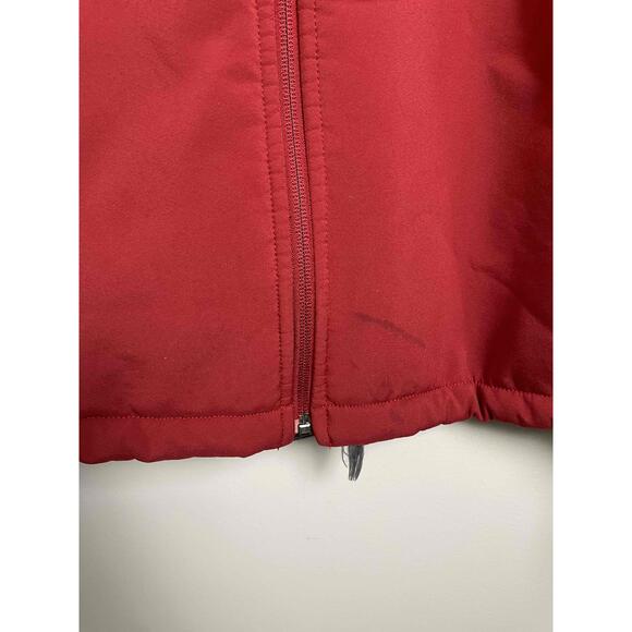 The North Face Men's Red Fleece Lined Heavy Weight Winter Ski Jacket Medium XXL - Picture 4 of 11